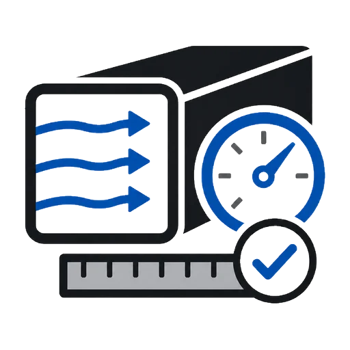 Duct Sizing & Velocity Checker icon